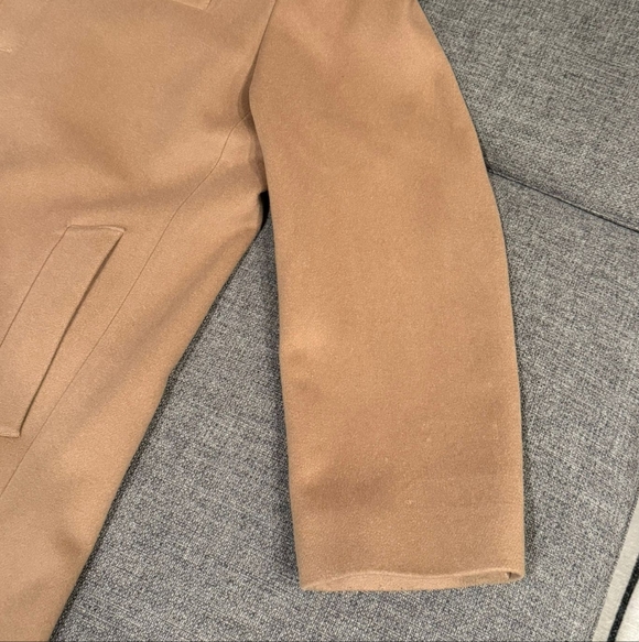 New Saks Fifth Avenue Cashmere Wool Blend Overcoat - Picture 7 of 14